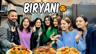 BEHNO K LEA PEHLI BAR BIRYANI BANAI 😍 | Hans Hans K Bura Hal 😂