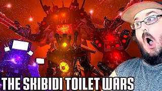 CRAZY SKIBIDI TOILET WAR & NEW TITANS! the skibidi wars - EP 81 to 90 (all episodes) REACTION!!!