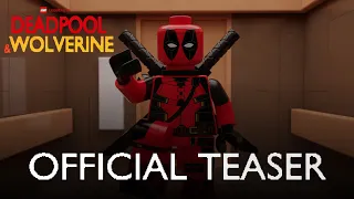 Deadpool & Wolverine Teaser but in LEGO | Blender 3D Animation | 4K