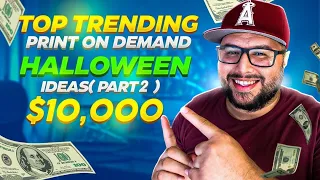 Top Trending Print On Demand Niche Research Halloween Ideas(Part 2)