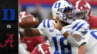 Duke vs. Alabama Football Highlights (2019)