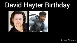 David Hayter Birthday