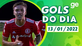 GOLS DO DIA 13/01/2022 | LISTAS | ge.globo