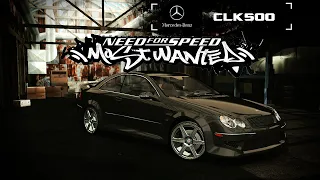 NFS Most Wanted / REDUX MOD 2023/  MERCEDES BENZ CLK 500 JUNKMAN TUNING/ 1080p60fps