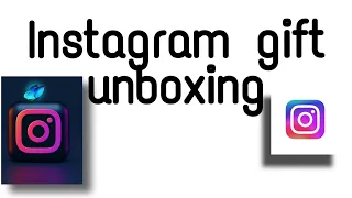 Instagram gift unboxing |gift 🎁 for 10k followers