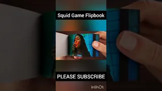 Squid Game Flip Book || Crazy Lady Survive Second Game Flipbook || squid game | trailer | full movie