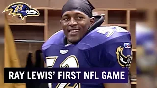 Ray Lewis Remembers His First NFL Game & Ravens Opening Day in 1996