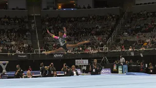 Kaliya Lincoln  - Floor Exercise  - 2023 Xfinity U.S.  Championships  - Senior Women Day 2