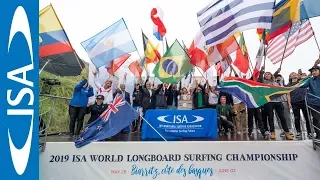 Opening Ceremony Inaugurates 2019 ISA World Longboard Surfing Championship