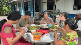 Vợ thằng Sang nấu lẩu Mắm cá linh bông điên điển | Con Liễu bị chị chồng mượn 2 triệu - Tập 150