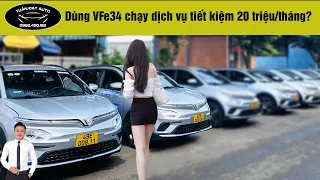 Chạy Taxi bằng xe điện VinFast có tiết kiệm hay không? | Tuấn Đạt Auto