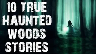 10 TRUE Dark & Terrifying Haunted Woods Horror Stories | (Scary Stories)
