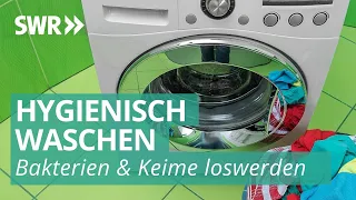 Keimschleuder Waschmaschine