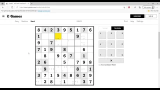 Hard Sudoku New York Times July 9