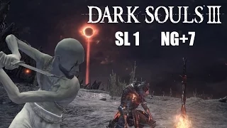 Soul of Cinder: SL1, NG+7, Broken Straight Sword Only - Dark Souls 3
