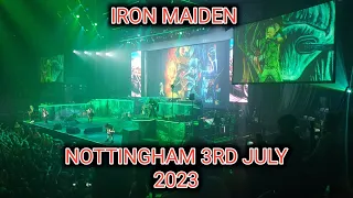 IRON MAIDEN LIVE NOTTINGHAM 3RD JULY 2023 (HIGHLIGHTS)