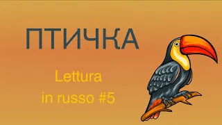 "Про стакан, птичку и сапог" Lettura in lingua russa #5