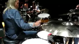 Nicko McBrain: "Where Eagles Dare" on Tichy's kit!