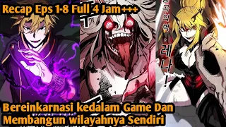 Full 4 Jam|| Bereinkarnasi Kedalam Game Dan Membangun Wilayahnya Sendiri|| Alur Cerita Manhwa