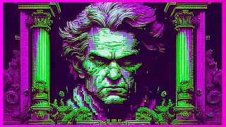 Beethoven - Symphony 9 - I Mov - Retrowave Soundfont Pixel Art