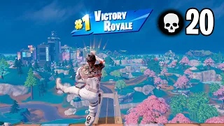 High Kill Solo Win Gameplay 🏆 Fortnite Ranked (Season 3)