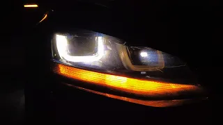 VW Golf MK7 (5G) DRL wink with indicator