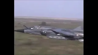 French Mirage F1CR and F1CT low flying in Chad