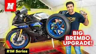 BIG Changes to Our Brand New Yamaha R1M! | Part 8 - New Wheels + Crazy Brakes! | Motomillion