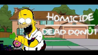 (FNF: GLITCHED LEGENDS| THE SIMPSONS) HOMICID3 || D3AD D0NUT