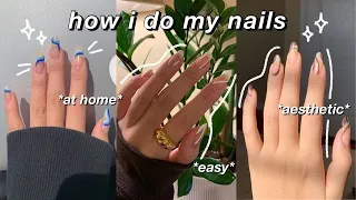 HOW I DO CUTE & EASY NAILS (PINTEREST INSPIRED) | Ep. 1 🥥