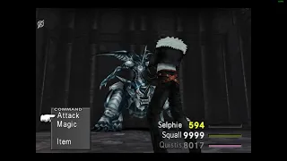 FINAL FANTASY VIII - Selphie vs Omega Weapon