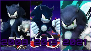 Evolution of Sonic the Werehog (2008 - 2013 - 2021)