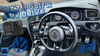 POV Drive in my 390BHP Mk7.5 Golf R Stage 1 Vudu & TVS Gearbox Map