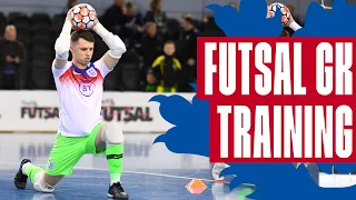 Close-Range Shot-Stopping & Reflex Drills | England Futsal Goalkeeper Training | Futsal Lions