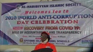 world anti corruption day activity 2020