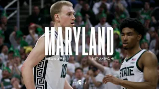 Michigan State Men's Basketball vs Maryland | Cinematic Highlight | Feb. 7, 2023
