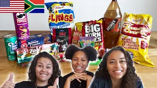 AMERICANS TRY SOUTH AFRICAN SNACKS (PT 2)