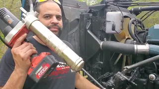 how to grease your semi truck 🚚 owner operator diy save money 💰