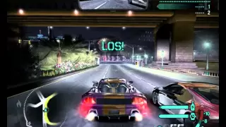 Need for Speed Carbon | Kenji, Angie, Wolf and Darius vs. Porsche Carrera GT