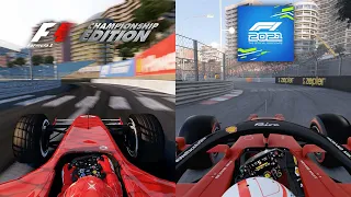 F1 2021 vs Formula 1 Championship Edition | Monaco