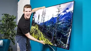 LG’s OLED Wallpaper TV – Can we use it as a WINDOW?? Pt.1