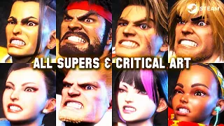 Street Fighter 6 - LUKE (All Supers & Critical Art) | 2nd Closed Beta Test