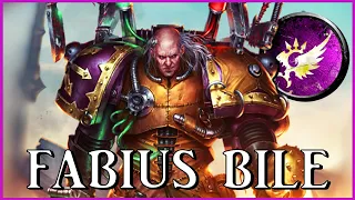 FABIUS BILE - The Spider | Warhammer 40k Lore