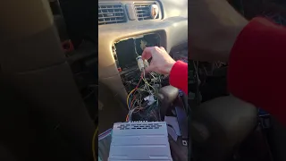 98 toyota camry stereo wiring with only 1 plug