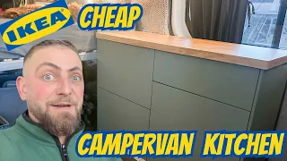 IKEA Hack | DIY Campervan Kitchen Pod In My Mercedes Sprinter Van
