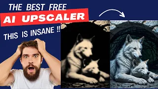 This Free Ai image Upscaler is Actually INSANE, Best Free Photo Enhancer, Krea Ai