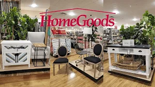 HOMEGOODS ELEGANT FURNITURE TABLES SOFAS CHAIRS SHOP WITH ME SHOPPING STORE WALKTHROUGH