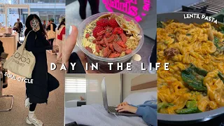 Day In The Life | Pr Events, Soul Cycle, Lentil Sun-Dried Tomato Pasta Recipe +more!