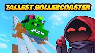 WE BUILT THE TALLEST CART RIDE ON ROBLOX