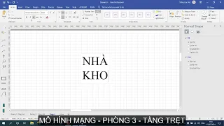 Lab3: Bài tập  Vẽ mô hình mạng bằng phần mềm Visio